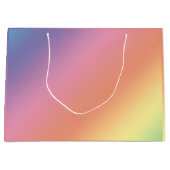 Pastel Rainbow Gift Bag ラージペーパーバッグ (正面)