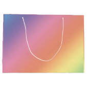 Pastel Rainbow Gift Bag ラージペーパーバッグ (裏面)