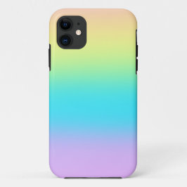 Pastel Rainbow Gradient iPhone 11 ケース