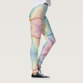 Pastel Rainbow Leopard Print Leggings レギンス (右)