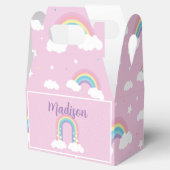 Pastel Rainbow Pink Favor Box フェイバーボックス (オープン)