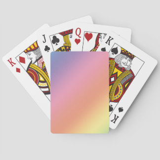 Pastel Rainbow Playing Cards トランプ