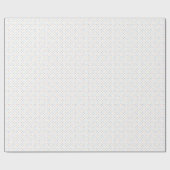 Pastel Rainbow Polka Dots for Baby Showers ラッピングペーパー (フラット)