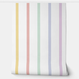 Pastel Rainbow Stripes 壁紙