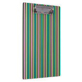 Pastel Rainbow Vertical Lines Geometric Pink Green クリップボード (右)