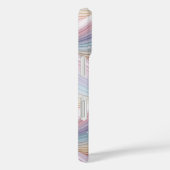 Pastel Rainbow Wavy Abstract Phone Case Case-Mate iPhoneケース (裏面 / 右)