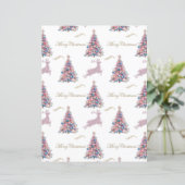 Pastel Reindeer Christmas Scrapbook Paper (スタンド正面)