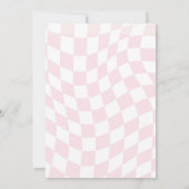 Pastel Retro Slumber Party Girl Birthday 招待状 (裏面)