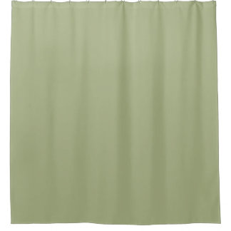 Pastel Sage Green Color Pairs無地のからSW 6430 シャワーカーテン