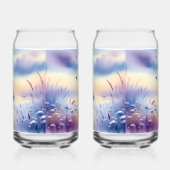 Pastel Sailboat Coastal Dreamscape ガラス缶 (右)