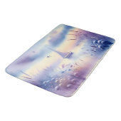 Pastel Sailboat Coastal Dreamscape バスマット (アングル)