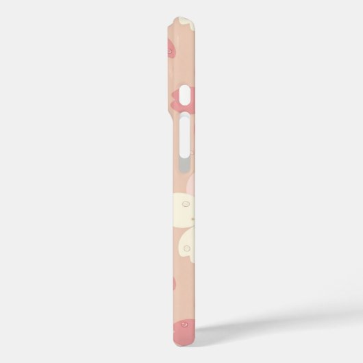 Pastel Sakura Blossom Seamless Pattern Phone Case  Case-Mate iPhoneケース (裏面 / 左)