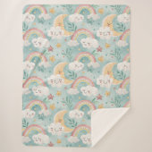 Pastel Sherpa Blanket Magical Gift for Little Ones シェルパブランケット (正面)