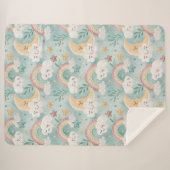 Pastel Sherpa Blanket Magical Gift for Little Ones シェルパブランケット (正面(横))