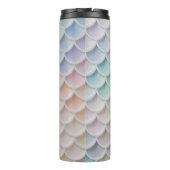 Pastel Shimmer Mermaid Scales タンブラー (裏面)