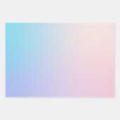 Pastel Simple Wrapping Paper Flat Sheet Set of 3 ラッピングペーパーシート (正面3)