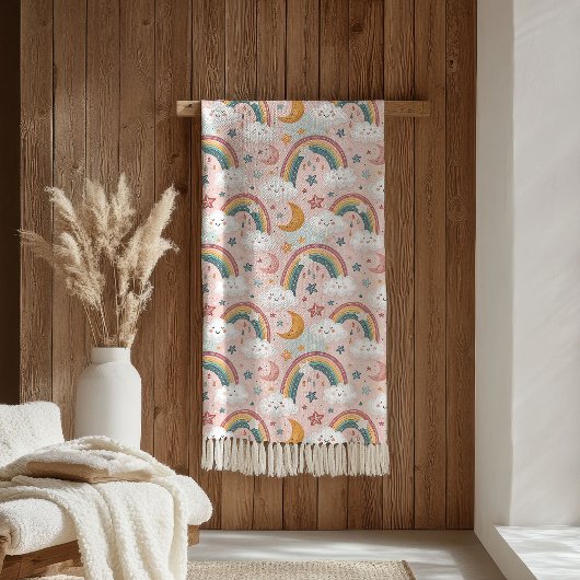 Pastel Sky Blanket Cozy Sherpa for Special Kids シェルパブランケット