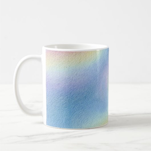 Pastel Sky Drift コーヒーマグカップ (左)
