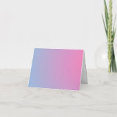 Pastel Small Business Thank You Card | Cute Packag サンキューカード (裏面)