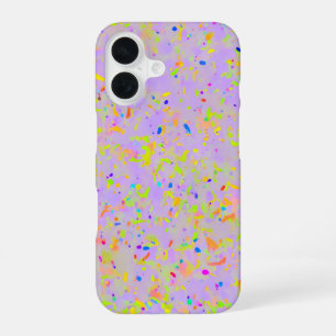 Pastel Splash Art iPhone 16ケース