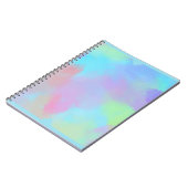 Pastel Splatter Pattern Notebook ノートブック (左側)