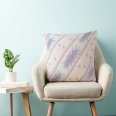Pastel Star Abstract Throw Pillow クッション (椅子)