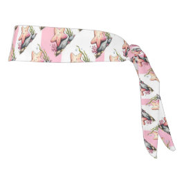 Pastel Starfish and Seashell Coastal Headband タイヘッドバンド