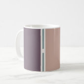 Pastel Stripes-2 – やさしいニュアラルマグデザイン コーヒーマグカップ (正面左)