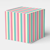 Pastel Stripes Ice Cream Social フェイバーボックス (正面サイド)