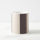 Pastel Stripes Minimalist Housewarming Gift コーヒーマグカップ (中央)