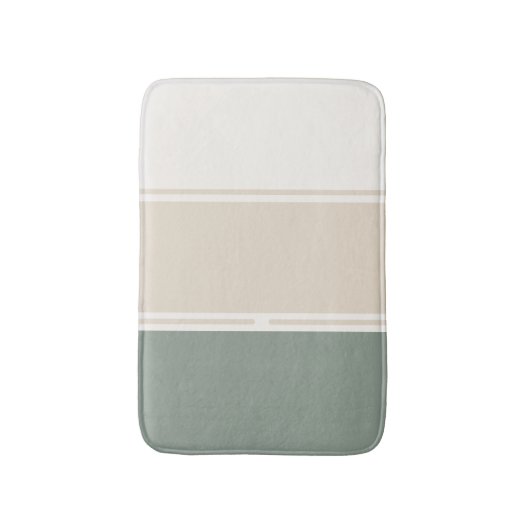 Pastel Stripes Variation 2 – Simple and Sleek バスマット (正面縦)