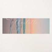 Pastel Sunset Custom  ヨガマット (正面(横))