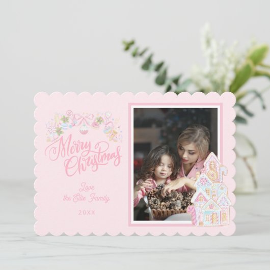 Pastel Sweet Holiday Treats カード (スタンド正面)