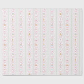 Pastel Sweet Holiday Treats ラッピングペーパー (フラット)