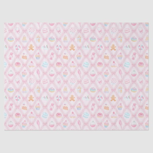 Pastel Sweet Holiday Treats 薄葉紙 (正面)