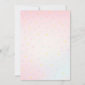 Pastel Sweets Candy Birthday Invitation 招待状 (裏面)