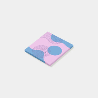 Pastel synthwave vaporwave retro post it notes ポストイット