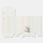 Pastel Teddy Bear Birthday  フェイバーボックス (見開き)