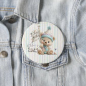 Pastel Teddy Bear Birthday 缶バッジ (インサイチュ)