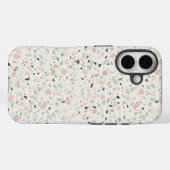 Pastel Terrazzo Speckle Pattern Case Case-Mate iPhoneケース (裏面 (横))