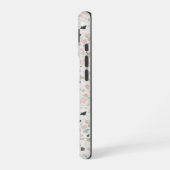 Pastel Terrazzo Speckle Pattern Case iPhone 16ケース (左側面)