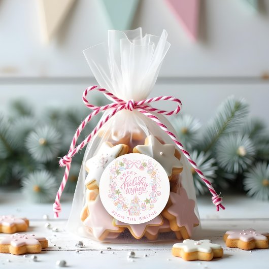 Pastel Treats | 素敵なホリデーシーズンを ラウンドシール