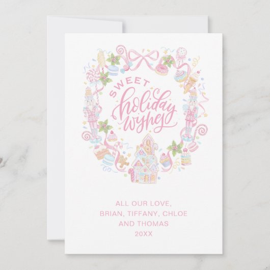 Pastel Treats | Sweet Holiday Wishes | 写真入り (正面)