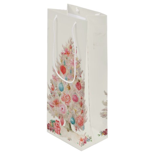 pastel tree ワインギフトバッグ (正面アングル)
