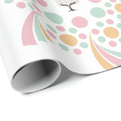 Pastel Tree of Life Mandala ラッピングペーパー (ロールコーナー)