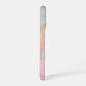 Pastel Triangle Geometric Pattern Phone Case iPhone 16ケース (右側面)