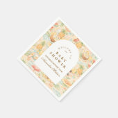 Pastel Tropical Animals スタンダードカクテルナプキン (角)