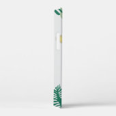 Pastel Tropical Leaves and Flowers Case-Mate iPhoneケース (裏面 / 右)