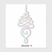 Pastel Unalome  シール (シート)