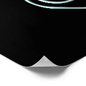 Pastel Unalome ポスター (角)